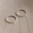 Inner Circle Necklace Silver 18K Gold Plated