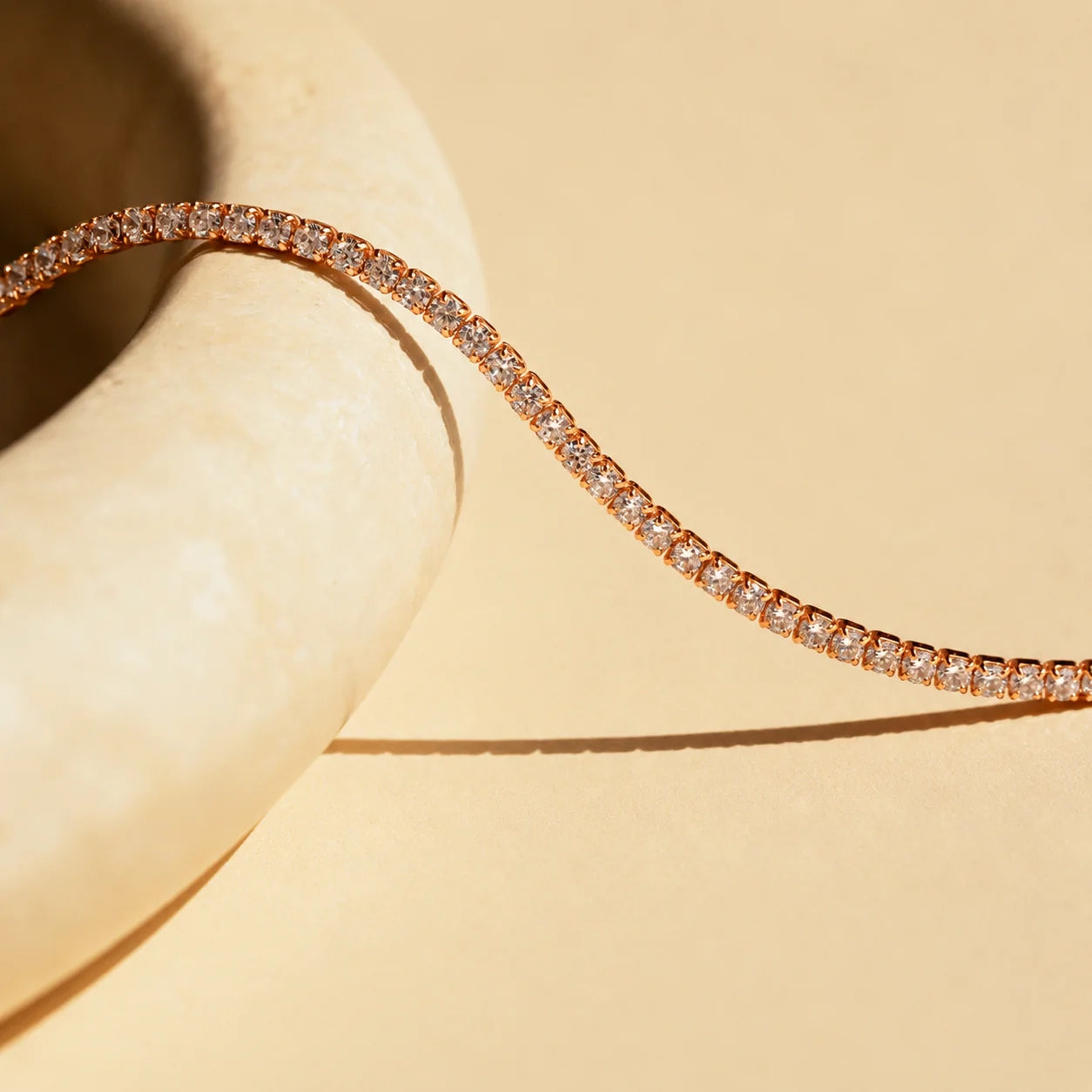 Diamond Tennis Choker Necklace