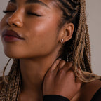 Dainty Bar Studs Silver 18K Gold Plated