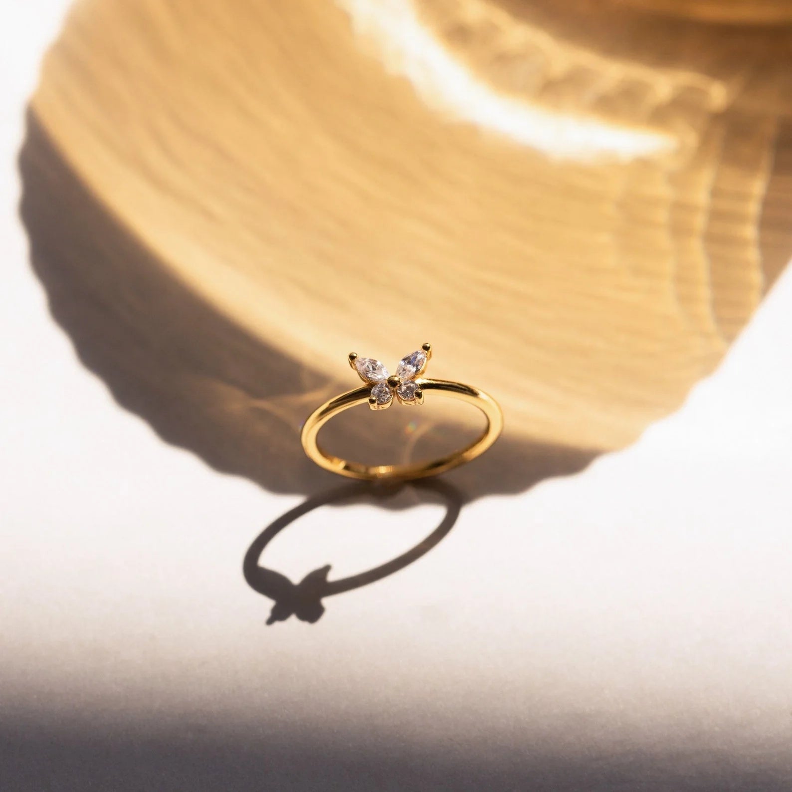 Mariposa Butterfly Promise Ring