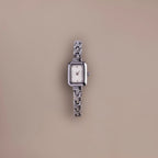 Azteca Link Timepiece Silver 18K Gold Plated