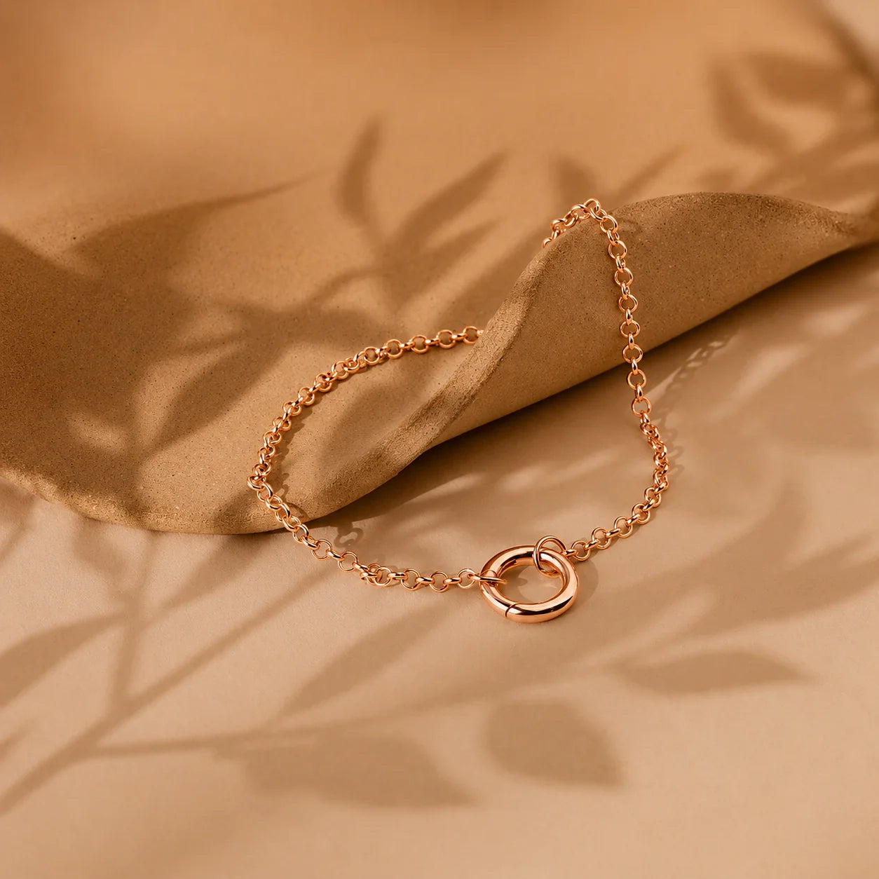 Minimalist Circle Bracelet