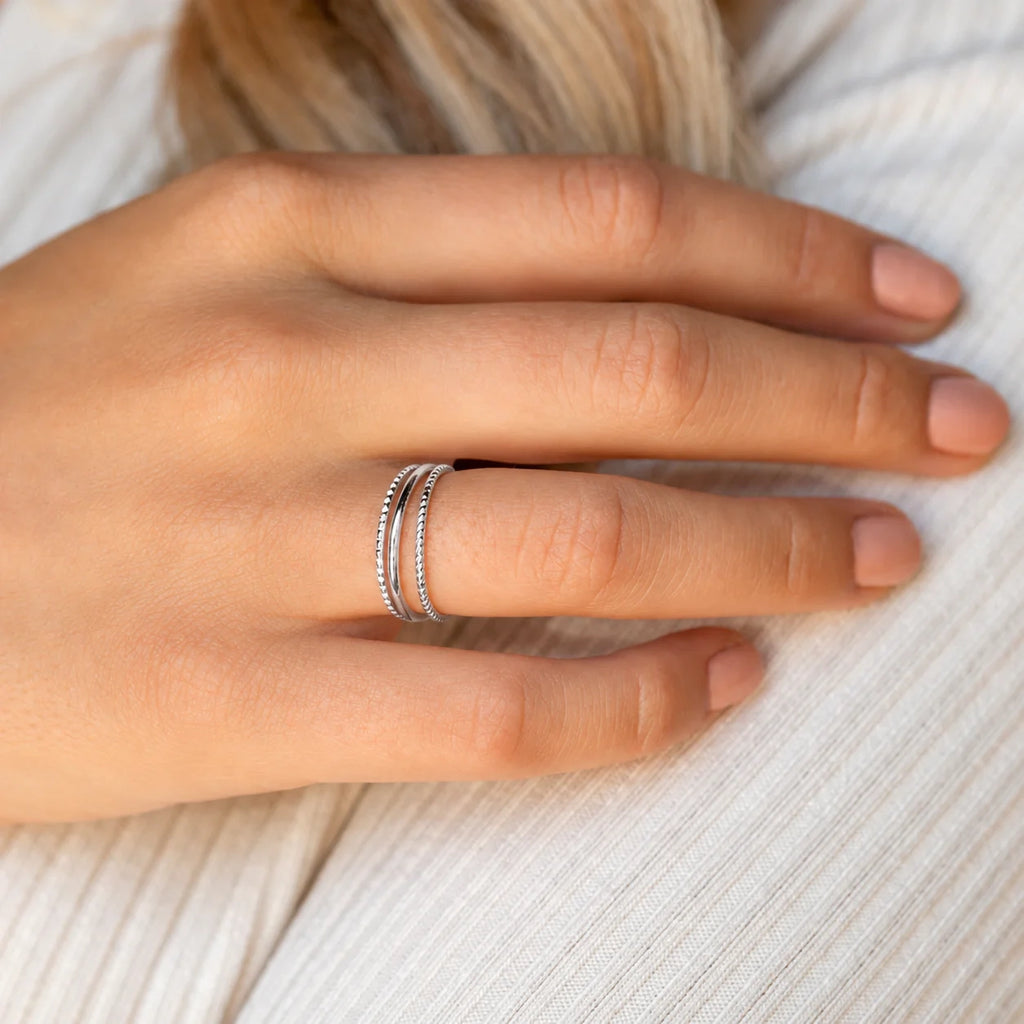The Thin Stacking Rings Set