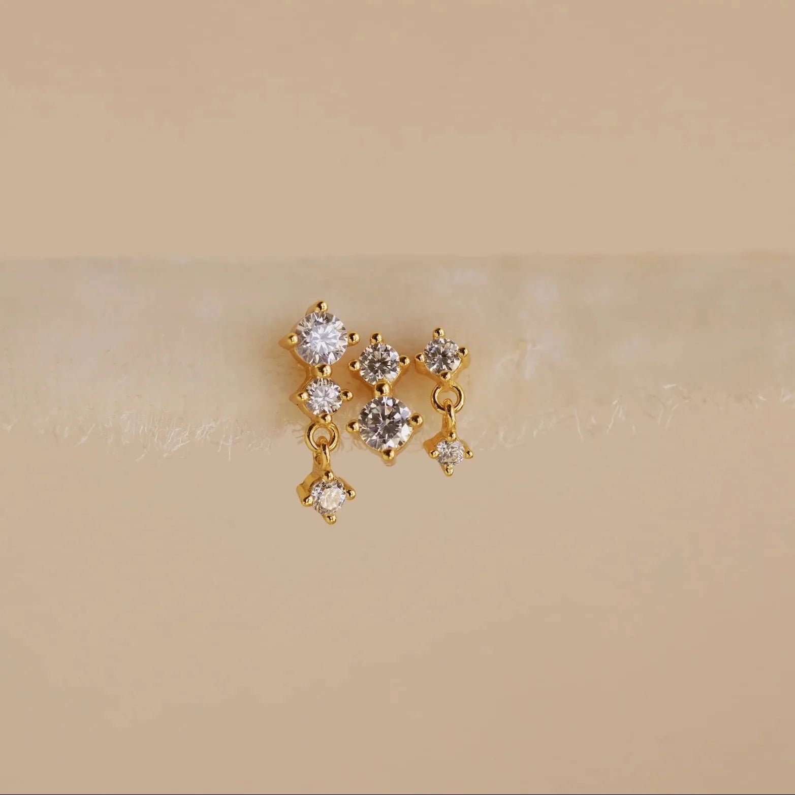 Aurora Trio Studs