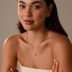 Celestial Sun Necklace Silver 18K Gold Plated