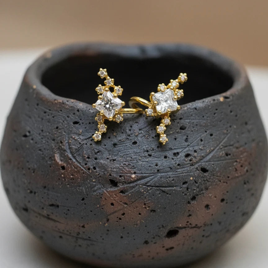 Princy Diamond Ear Cuffs