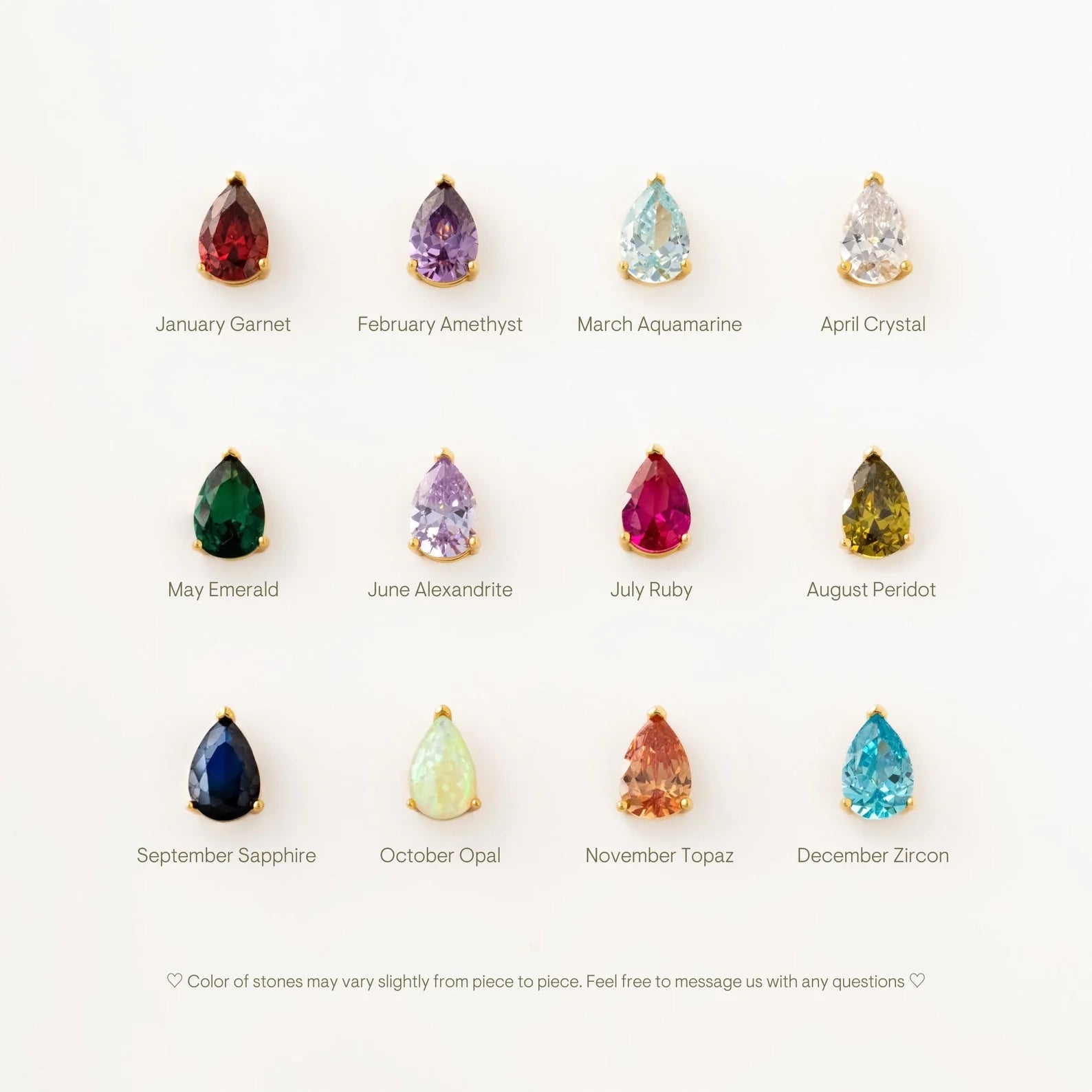 Ophelia Alexandrite Necklace Silver 18K Gold Plated