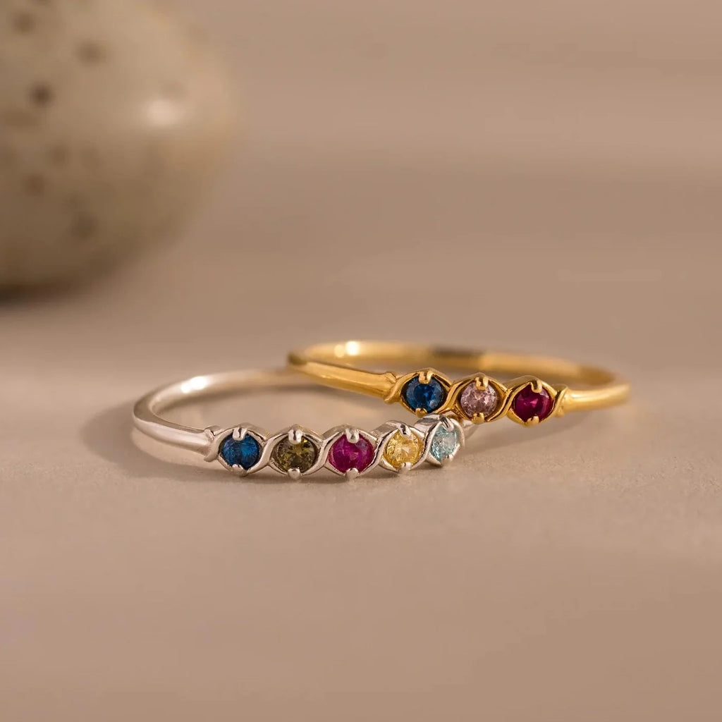 Forever Bond Birthstone Ring