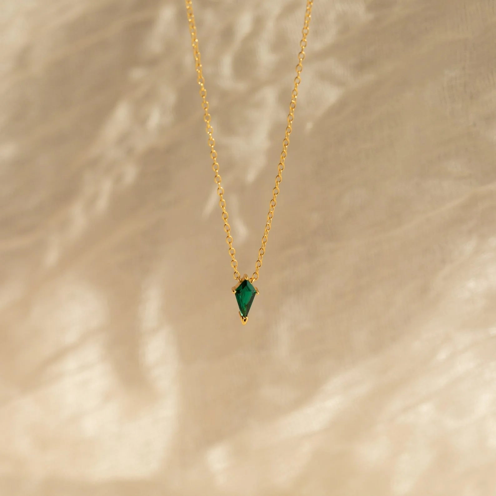 Art Deco Kite Pendant Necklace