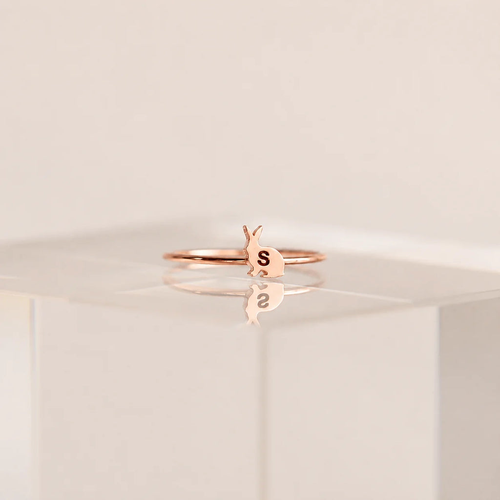 The Dainty 925 Sterling Silver Charm Ring