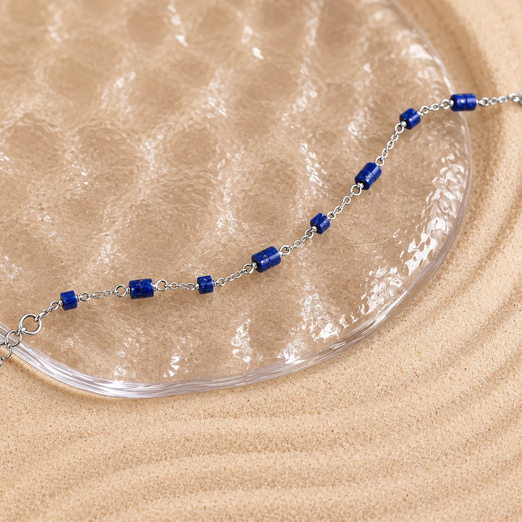 Azul Deep Blue Beaded Bracelet