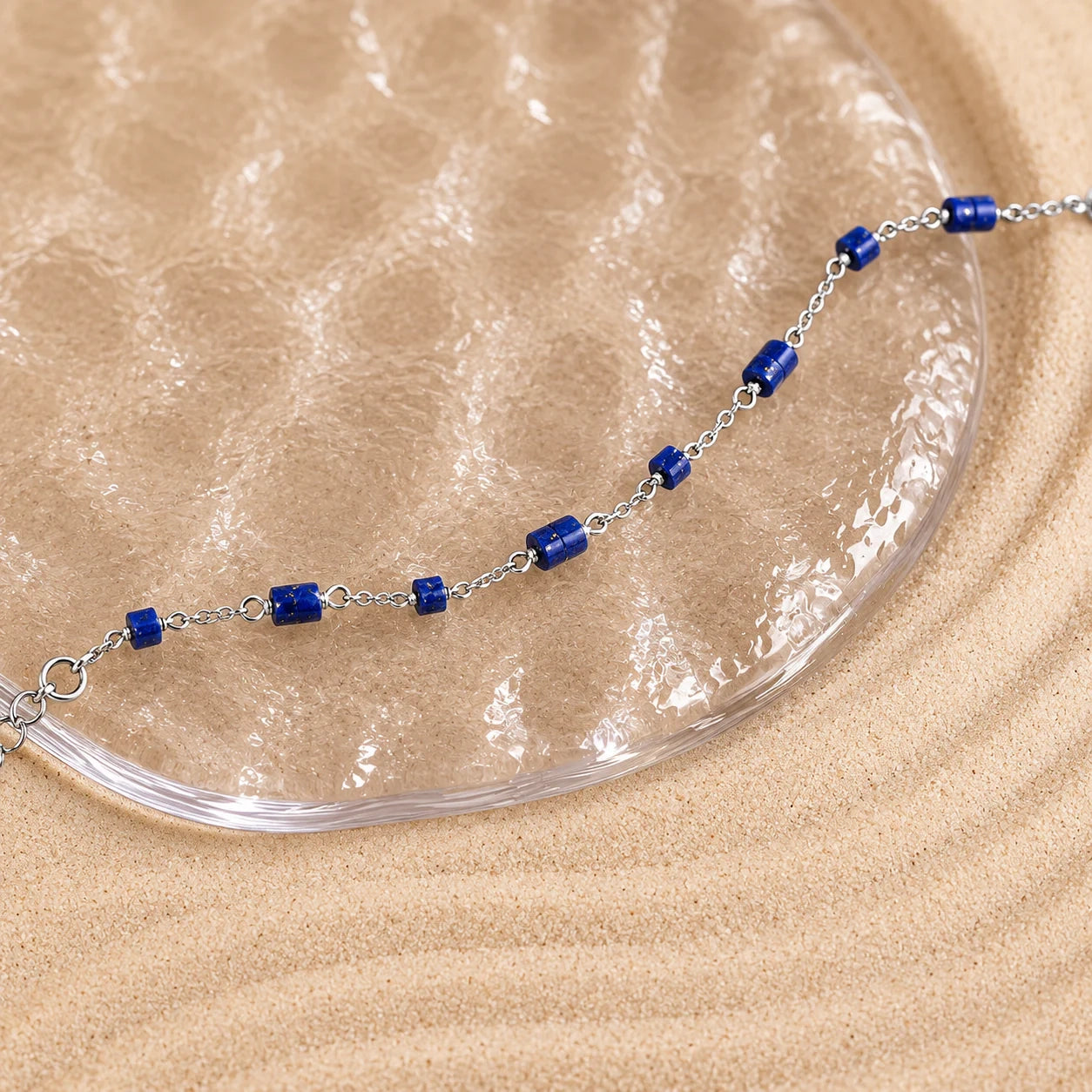 Azul Deep Blue Beaded Bracelet