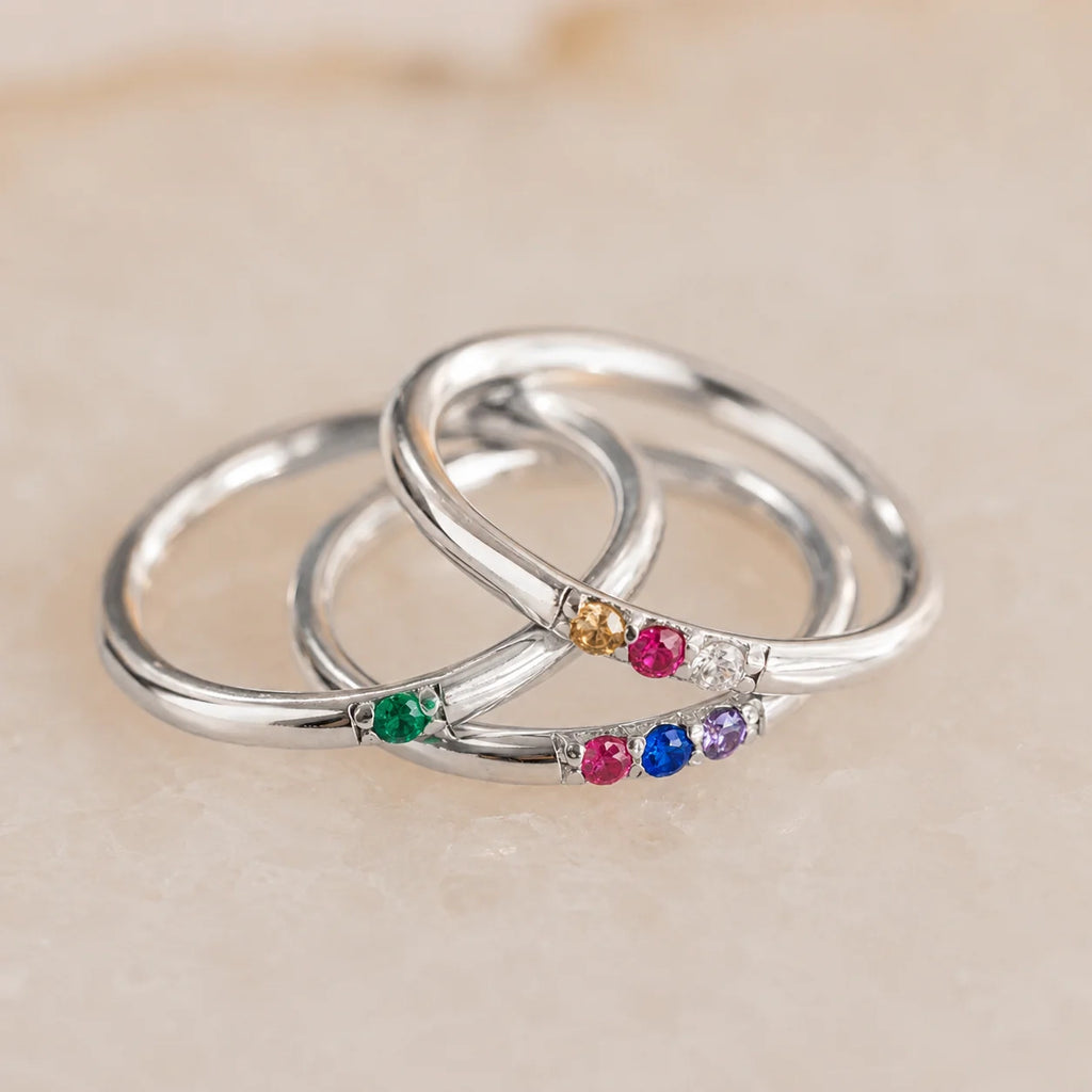 Mini Birthstone Ring