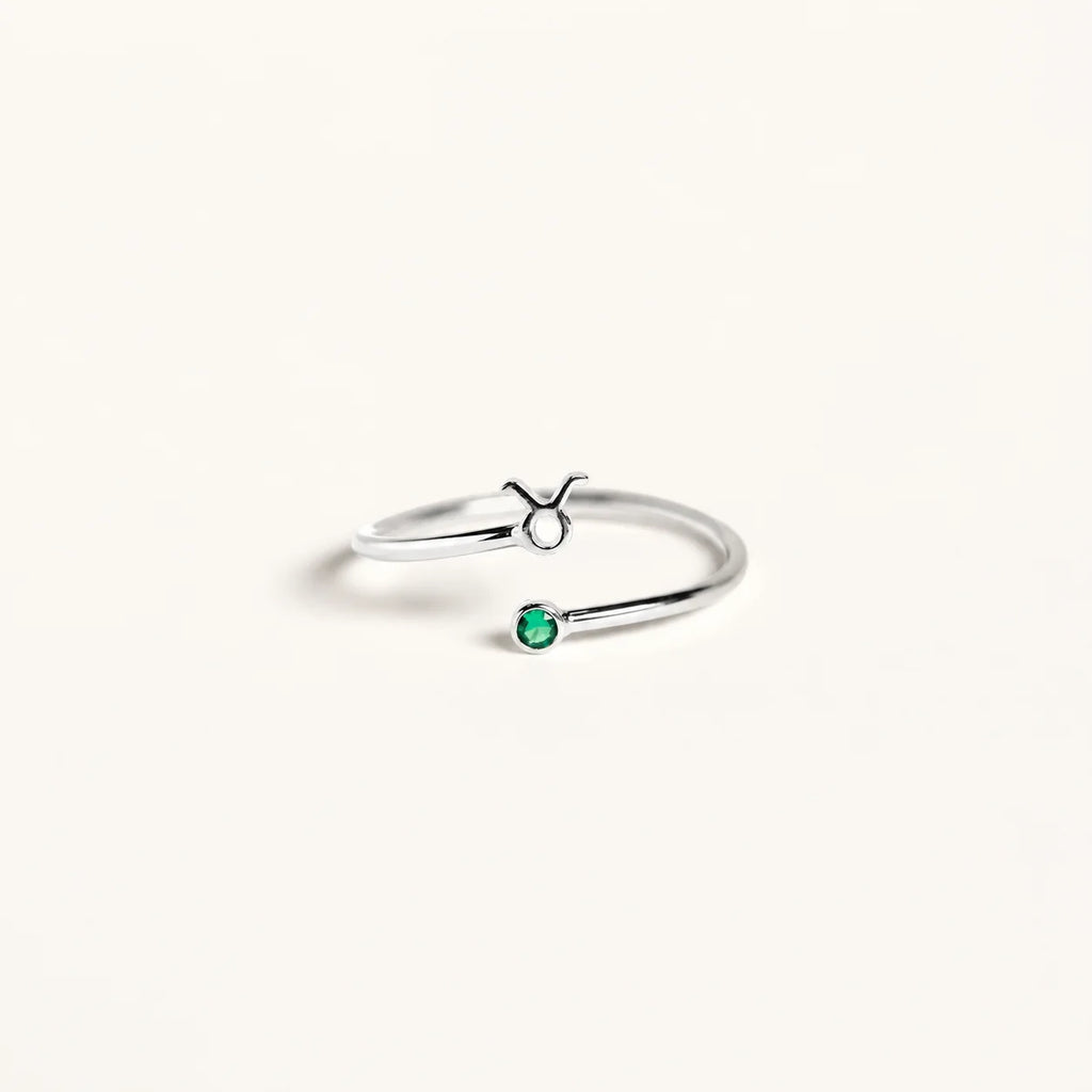 Zodiac Birthstone Ring