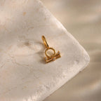 Zodiac Charm Silver 18K Gold Plated
