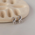 Multipurpose Lobster Clasp Extender Set Silver 18K Gold Plated