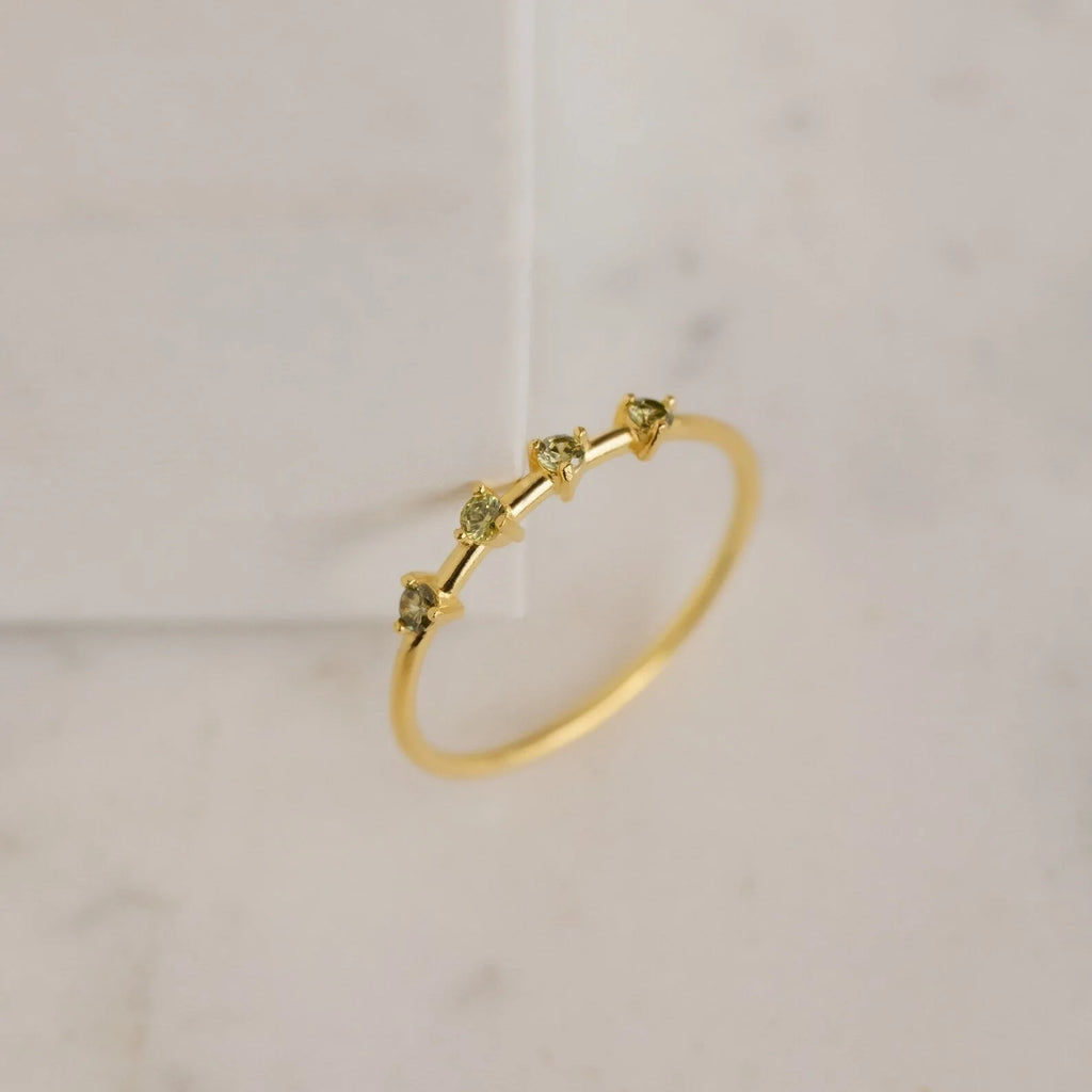 Dainty Multi-Stone Birthstone Ring