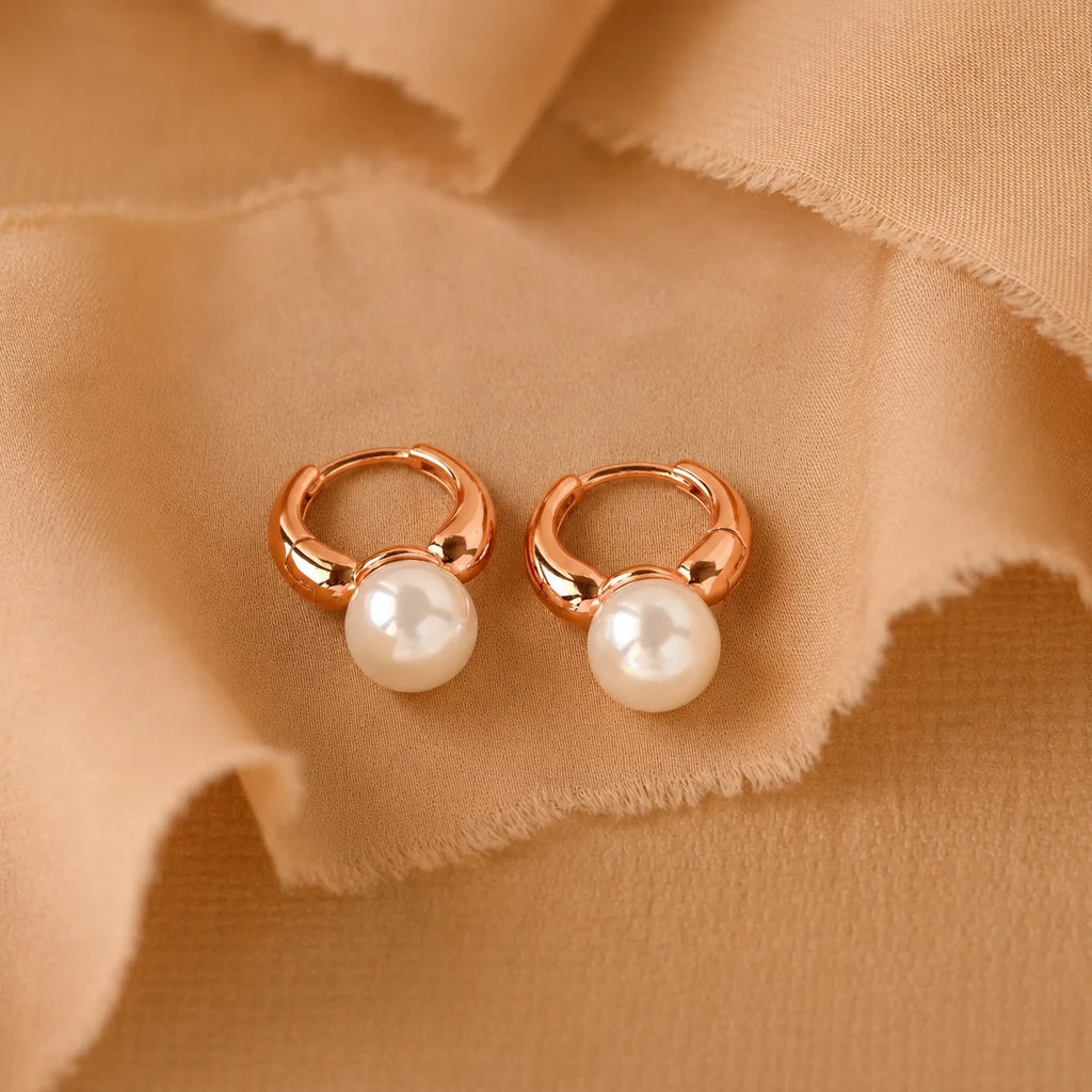 Pearl Drop Huggies