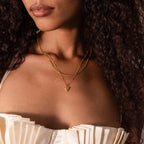 Shark Tooth Necklace Silver 18K Gold Plated