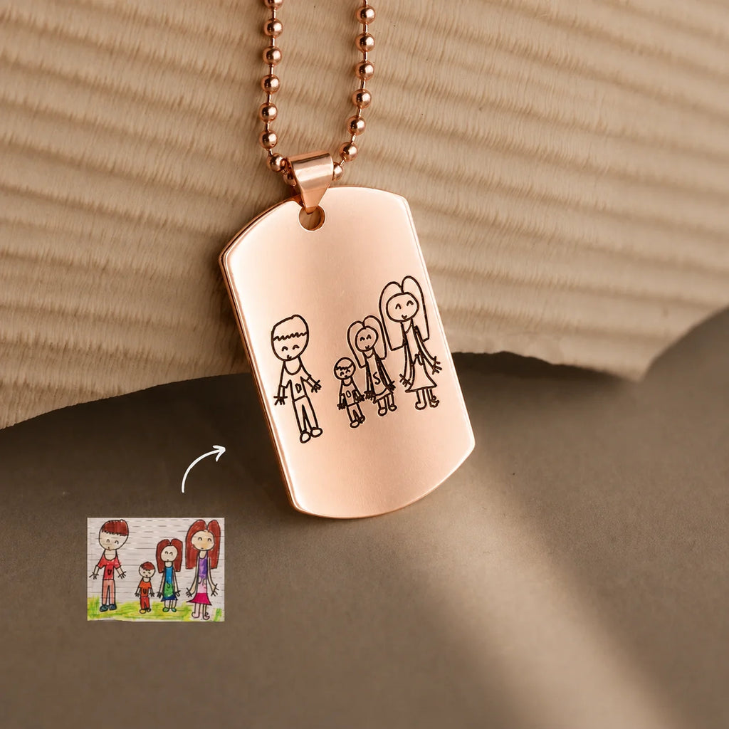 Men's Dog Tag Necklace