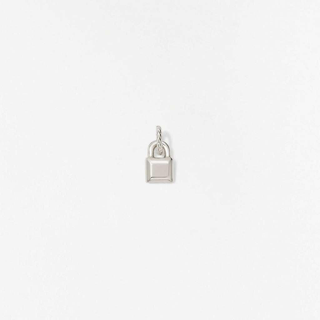 Initial Padlock Charm