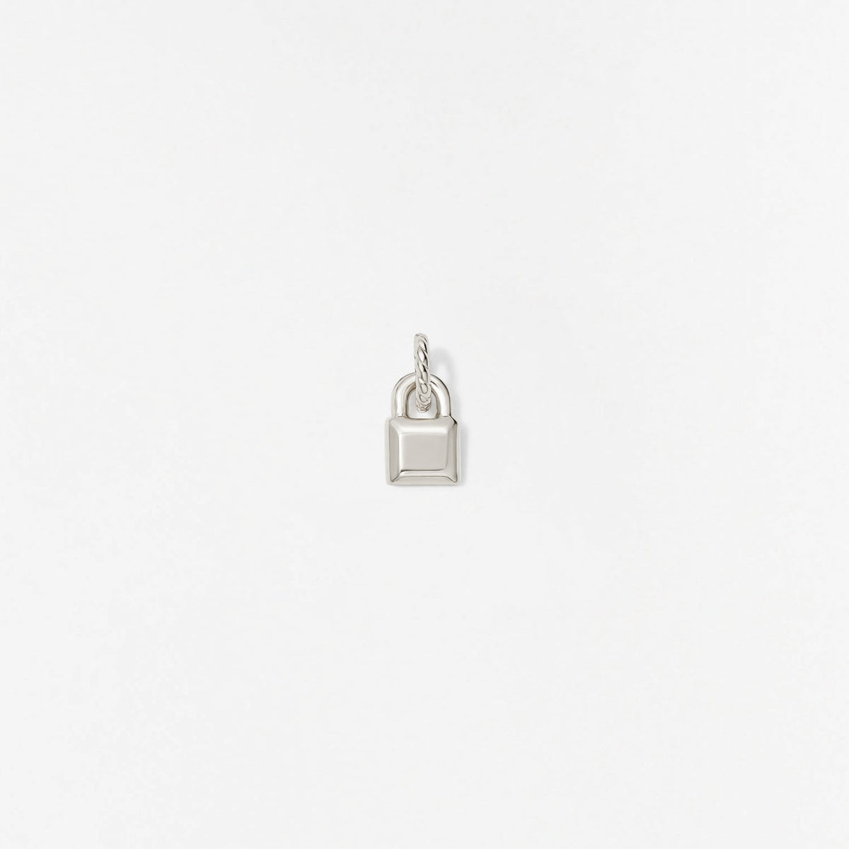 Initial Padlock Charm