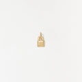 Initial Padlock Charm
