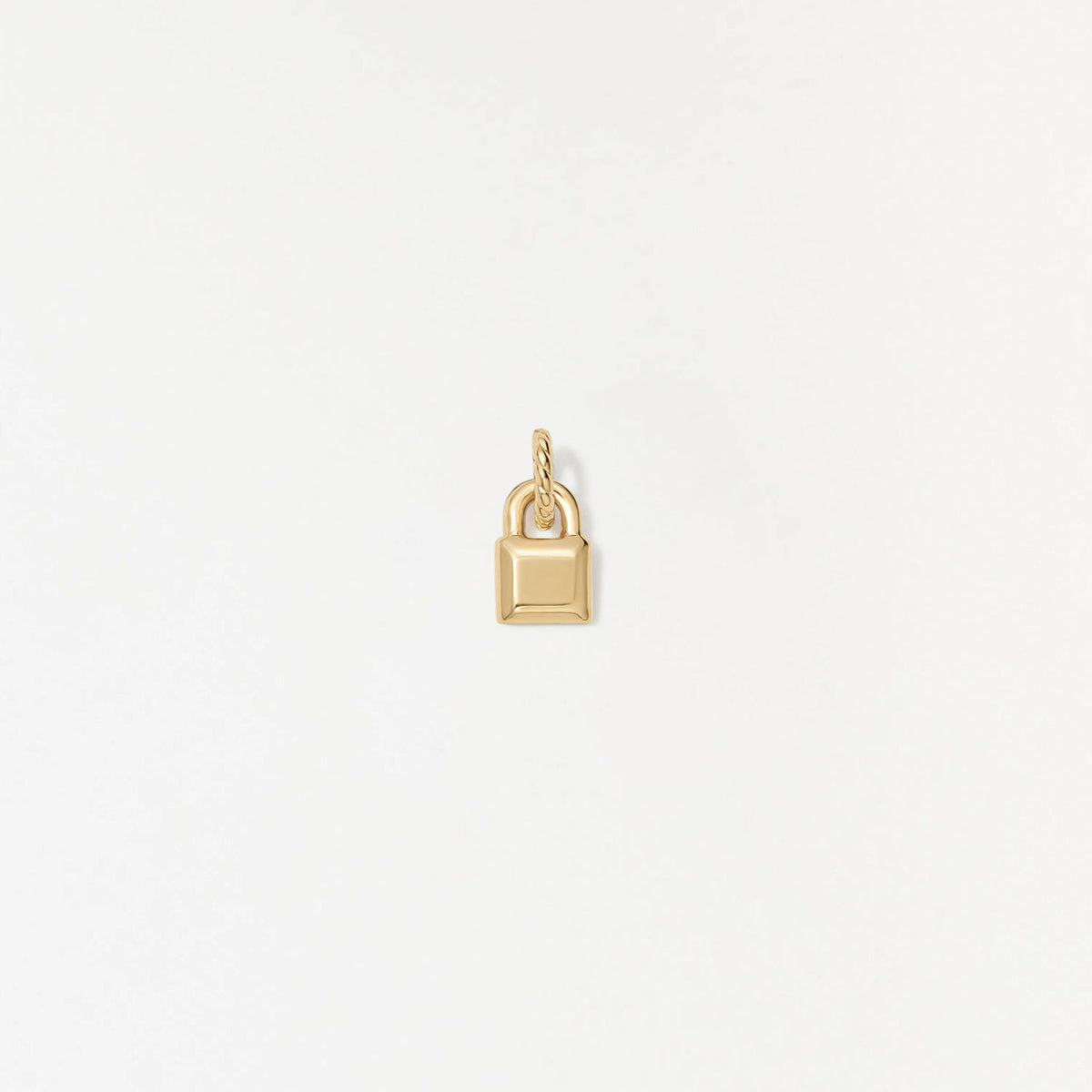 Initial Padlock Charm