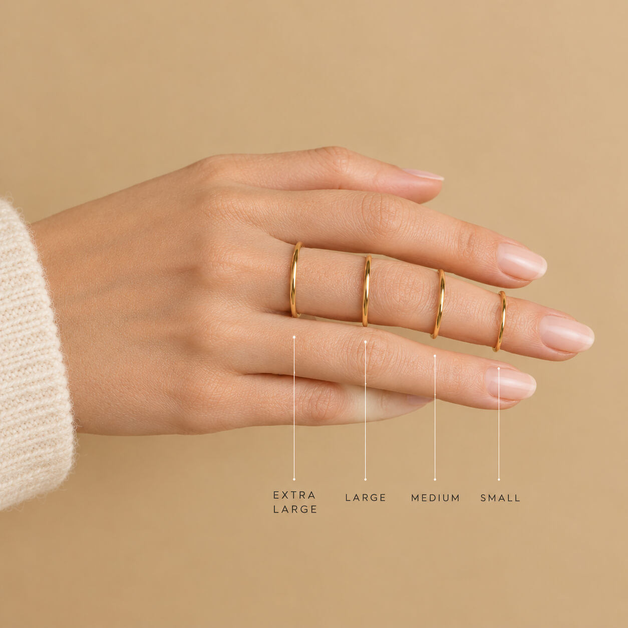 Ring size guide